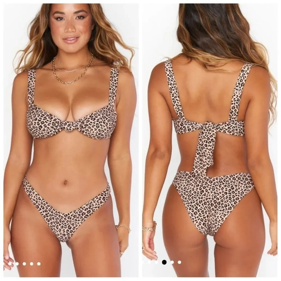SHOW Me Your MuMu Wave swimming Cheetah Bottom - Picture 1 of 5